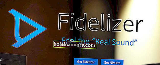 Fidelizer Audio Enhancer bänner