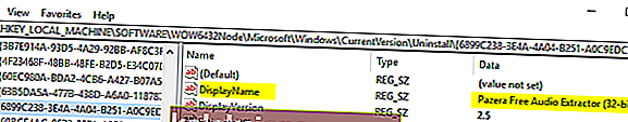Juhtpaneelil Windows 10 loetlemata programmide desinstallimine