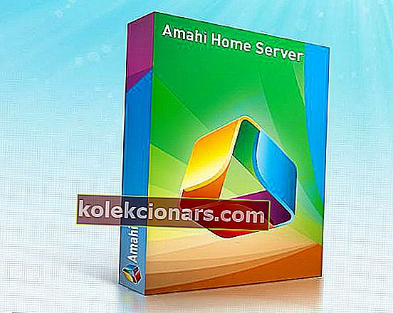 Software pro domácí server Amahi