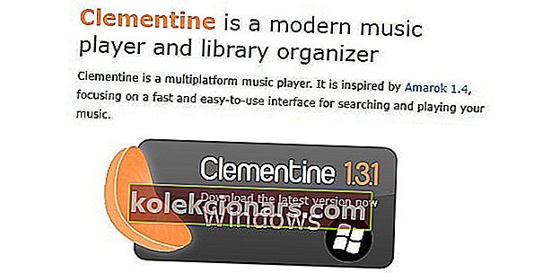 clementine musikafspiller windows 7