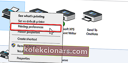 Epson-printeren udskriver ikke