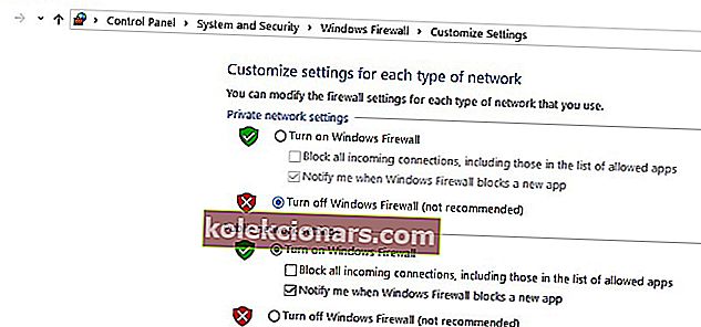 parní aktualizace uvízla zakázat bránu firewall systému Windows