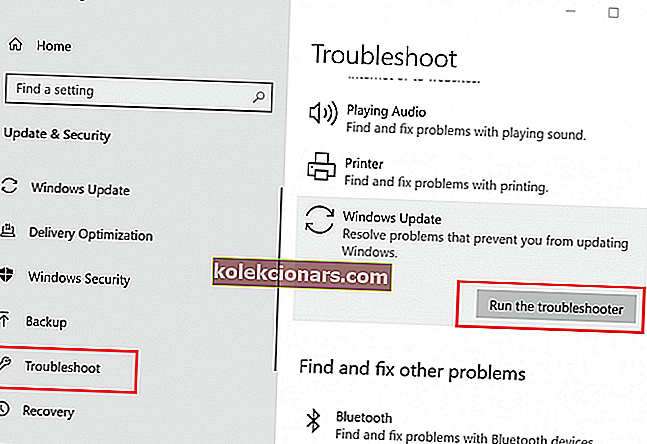 Windows Update - Αντιμετώπιση προβλημάτων