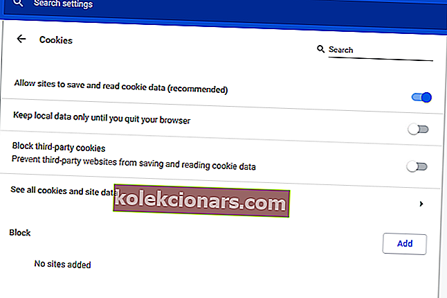 Možnosti souborů cookie prohlížeče Chrome, jak opravit nepodporovaný prohlížeč hulu