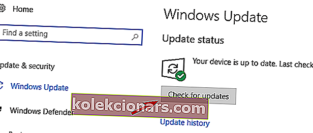 se efter opdateringer windows update Brugerprofil forsvinder fortsat