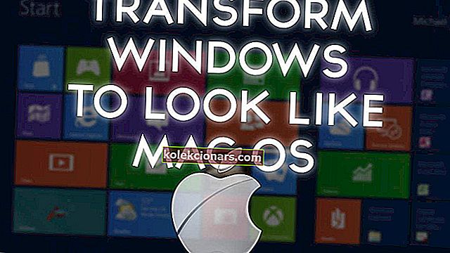 Tee Windows 8: sta näyttävä mac