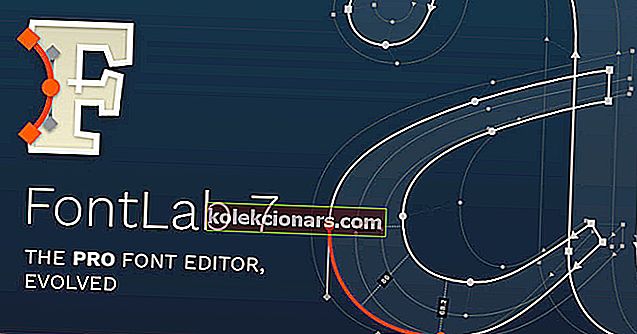 Fontlab Studio 7 fondiredaktor