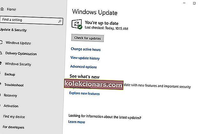 Windows Update feilkode 0xa00f4271