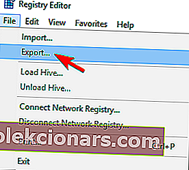 exportovať register Nie je možné prehrať zvuk na notebooku