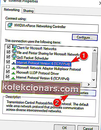 „Windows“ neišsaugos tarpinio serverio nustatymų