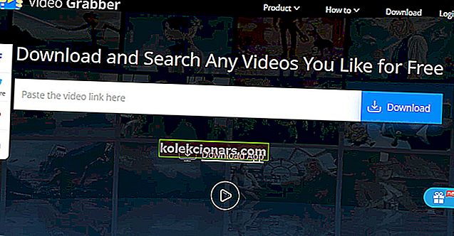 Webová aplikace Video Grabber keepvid alternativa