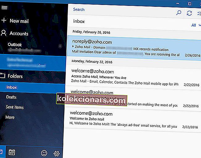 e-mailová aplikace nejlepší e-mailové klienty Windows 10