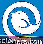 λογότυπο εφαρμογής πελάτη αλληλογραφίας mailbird