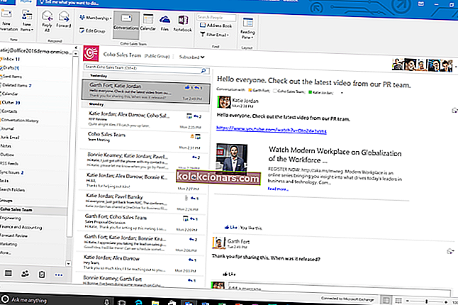 nejlepší Windows e-mailové aplikace Outlook