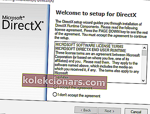 DirectX iestatīšana d3dcompiler_43 dll nav atrasta