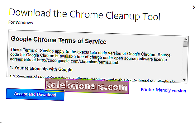 Chrome oprydningsværktøj download