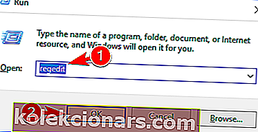 regedit run-vindue deaktiver Windows-nøglen