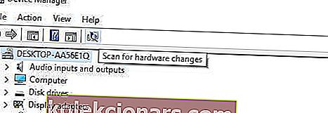 enheds-manager-hardware-ændringer