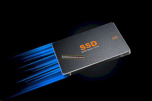 Chyba správy paměti SSD