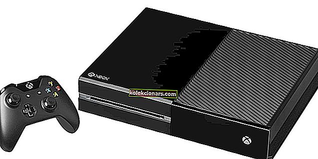 Xbox One-konsol og joypad