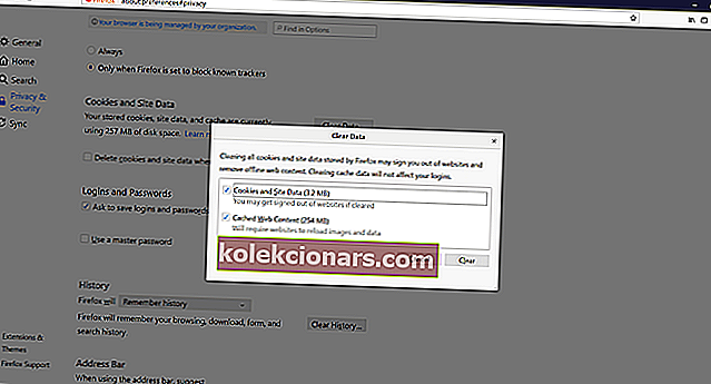 išvalyti „Firefox“ slapukus-talpyklą-patvirtinti formos pateikimą iš naujo