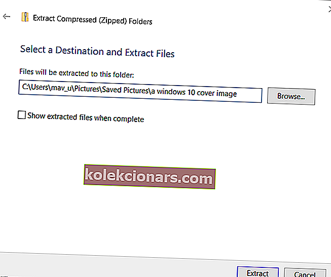 Εξαγωγή συμπιεσμένου παραθύρου ανοιχτά αρχεία torrented [Windows 10 & Mac]