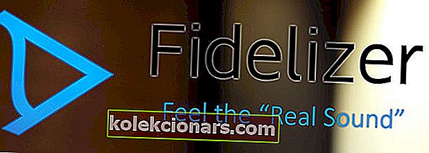 Fidelizer Audio Enhancer skaņas pastiprinātāja programmatūra 