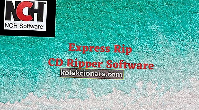 Express Rip CD Ripper -ohjelmiston banneri