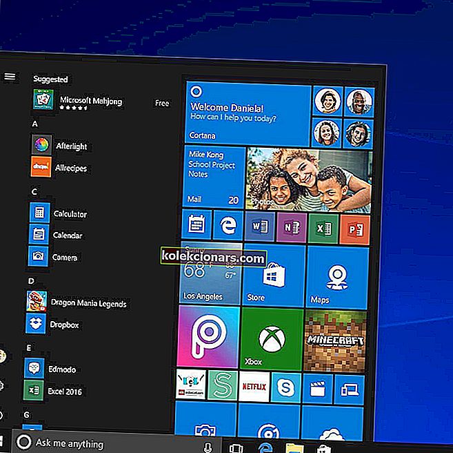 atkurkite įrankių juostą (užduočių juostą) sistemoje „Windows 10“