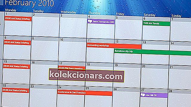 nejlepší aplikace pro kalendář pro Windows 10
