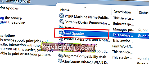 Printer Spooler - Services