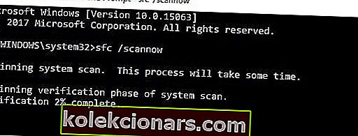 sfc scan komandinė eilutė Aktyvių katalogų domeno paslaugos nepasiekiamos 