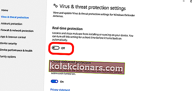 deaktiver antivirus for å fikse feil 0x80070570