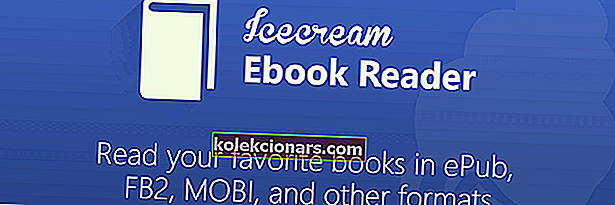 Čtečka elektronických knih Icecream