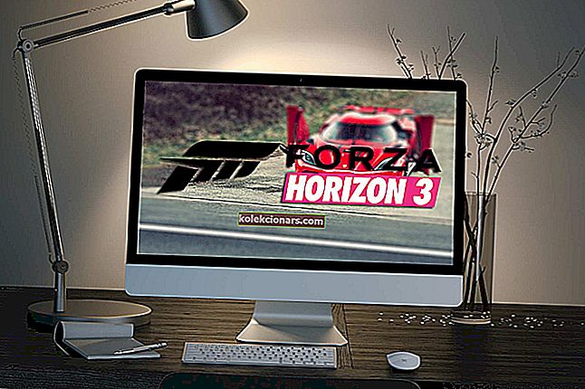 Forza Horizon 3 avarē operētājsistēmā Windows 10