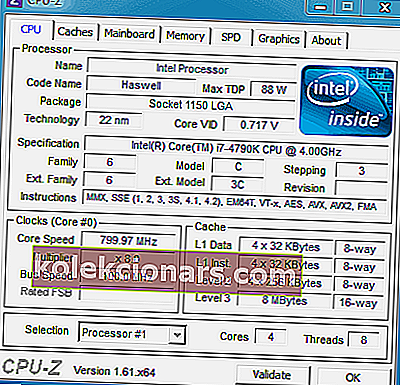 CPU-Z matična plošča