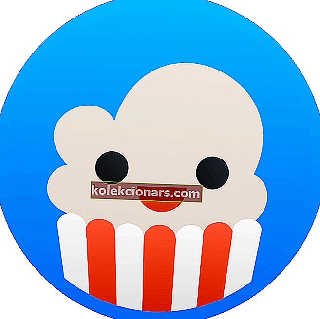 „popcorn time“ programos logotipas žiūrėkite nemokamus filmus