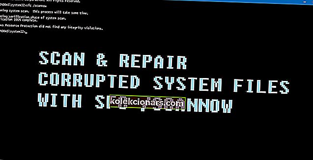 Popravite poškodovane sistemske datoteke s sistemom SFC (sistemsko preverjanje datotek)