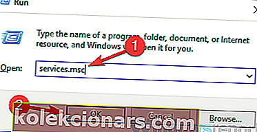 services.msc „Windows 10“ klaida 0x800706ba