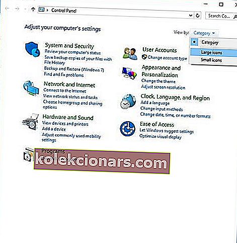 lielas ikonas Skaļruņi pārstāj darboties sistēmā Windows 10